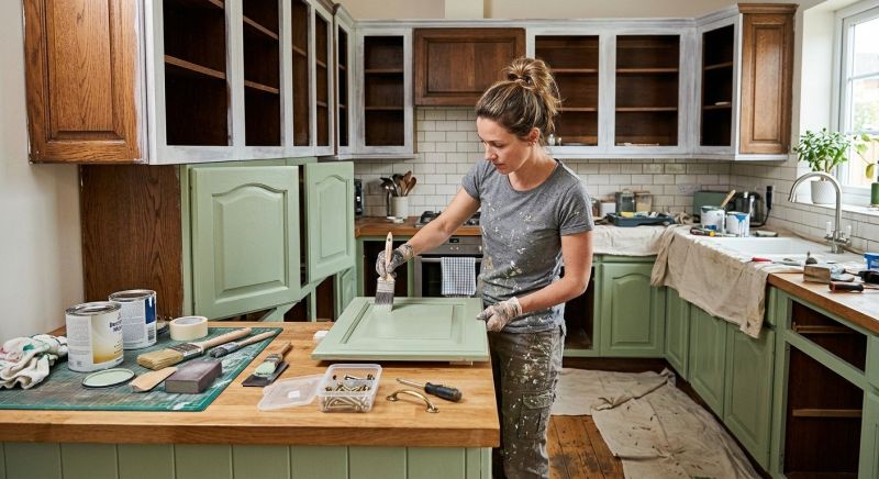 Oak Cabinet Remodeling in Indianapolis, IN