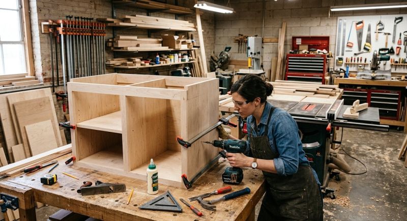 Custom Cabinet Building in Bloomington, IN