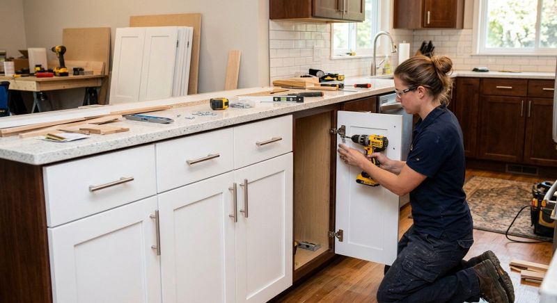 Kitchen Cabinets Refacing in Carmel, IN