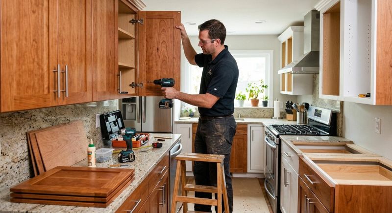 Kitchen Cabinets Refacing in Austin, TX