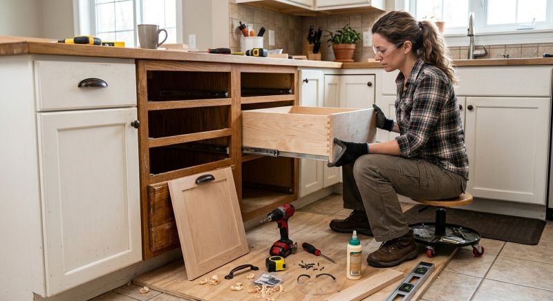 Kitchen Drawer Installation in Muncie, IN