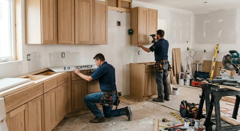 Wall Cabinets Installation in Muncie, IN