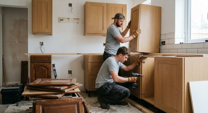 Wall Cabinets Installation in Bloomington, IN